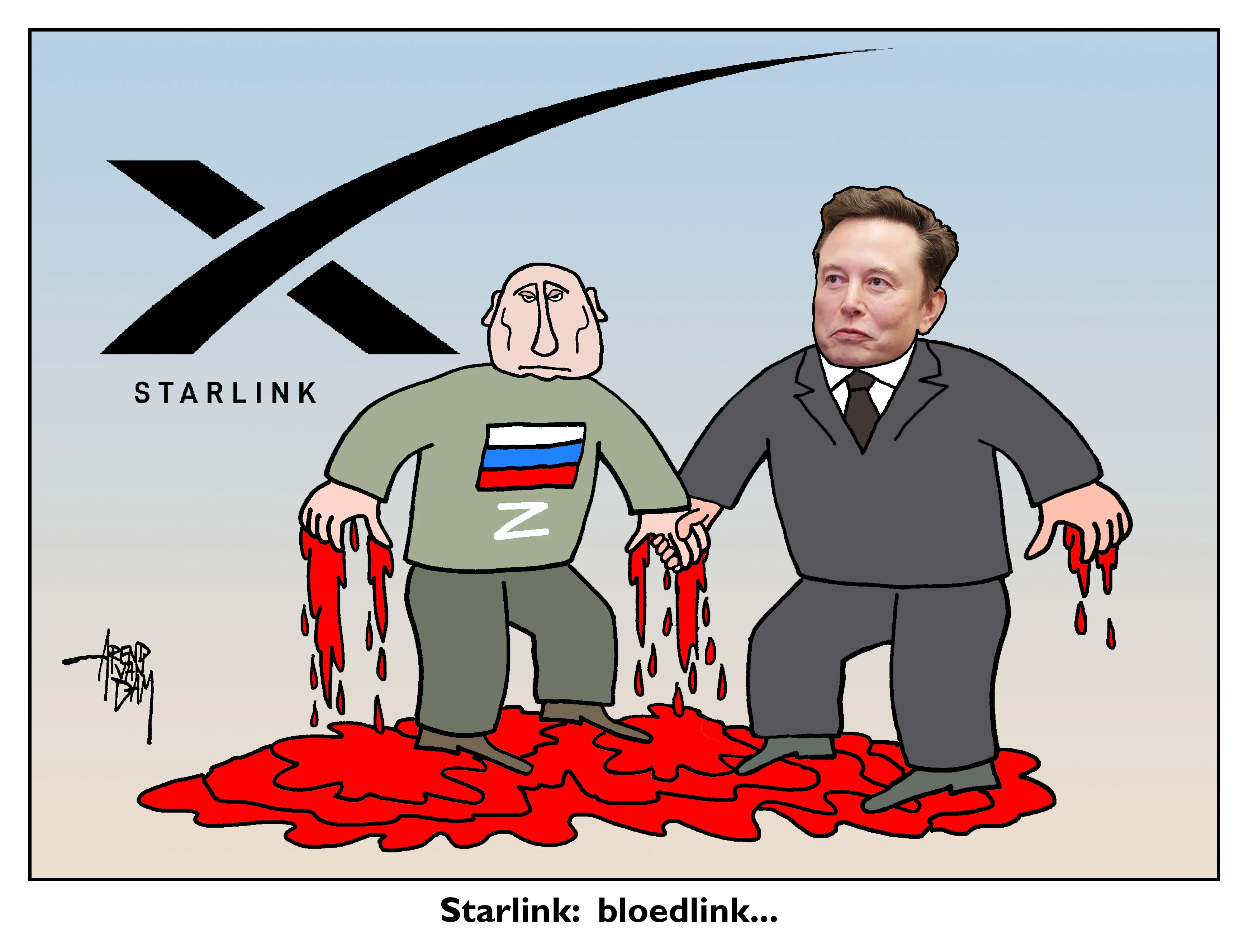 ElonMusk&Putin(StarLink)++